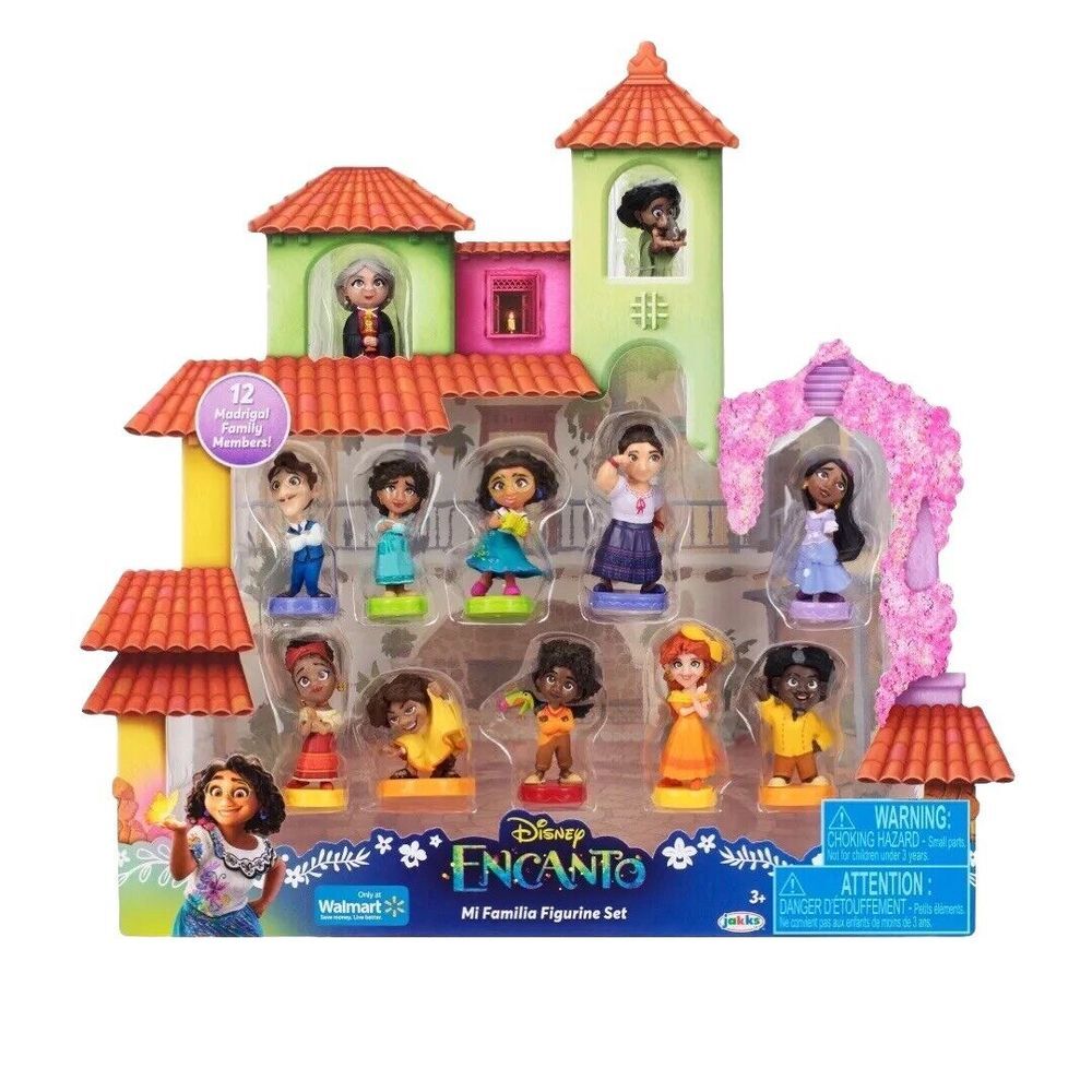 Disney Encanto Mi Familia 1.5" Figurine Set Includes‎ 12 Madrigal Family Members
